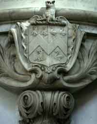 Mary Gardiner memorial by Peter Scheemakers